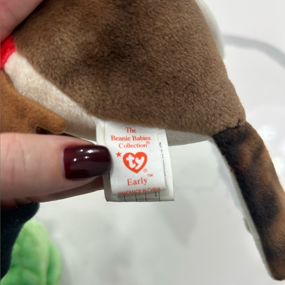 Rare Beanie Babie Early with date error, spelling and gramma error, stamp tush - Picture 2 of 6